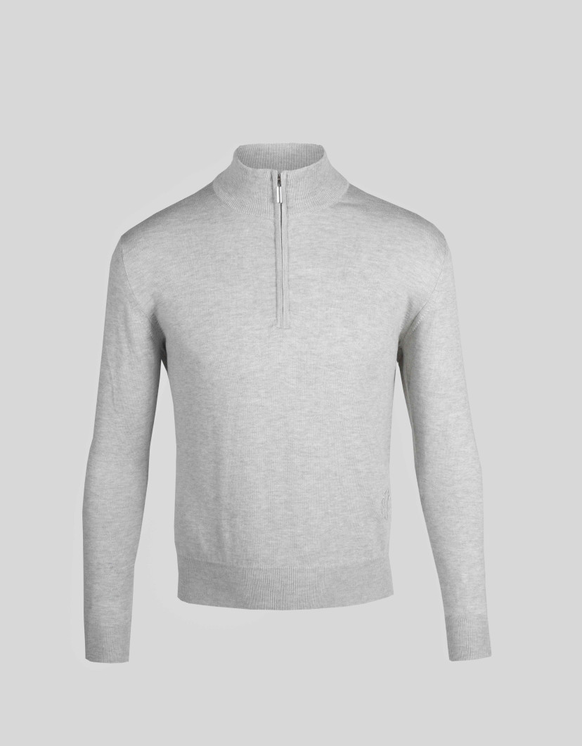 Patrick Hellmann Collection White Sweater 100% Cotton image